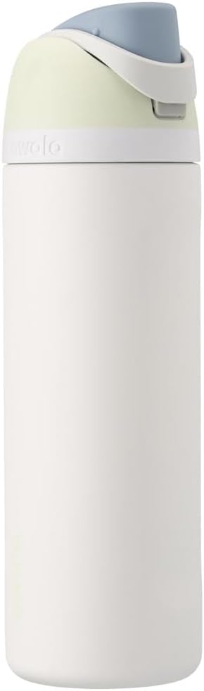 Owala FreeSip Insulated Stainless Steel Water Bottle with Straw for Sports, Travel, and School BPA-Free Sports Water Bottle, 24 oz, Beach House