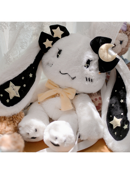 Star Moon Bunny Plush Crossbody Bag