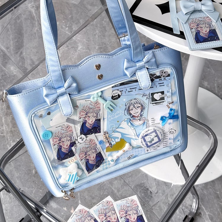 7 Colors Large Capacity Bowknots Crossbody Ita Bag