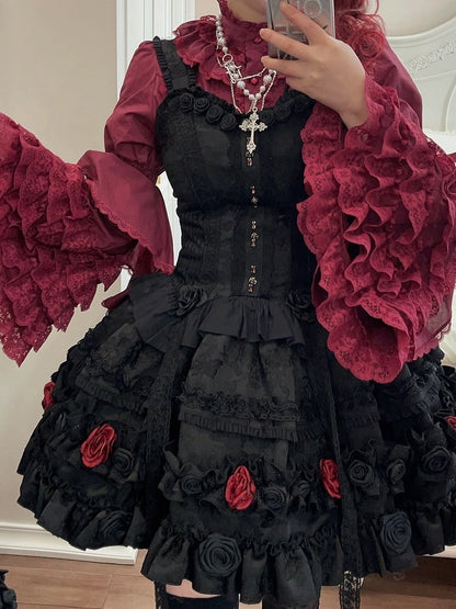 Bead Details Y2K Punk Cross Necklace