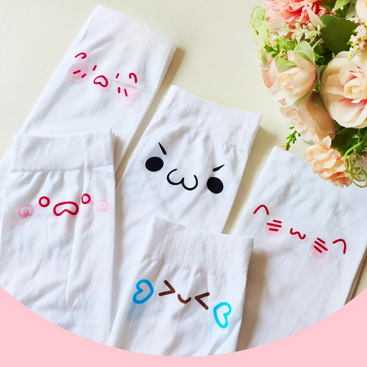 6 Options White Sweet Over Knee Stockings