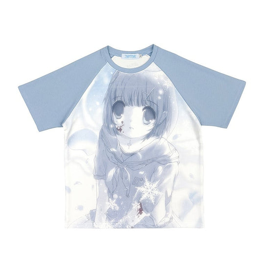 Blue Graphic T-shirt