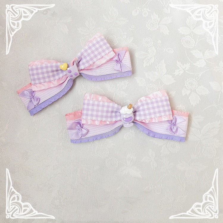 Fruits Bowknot Hairclip