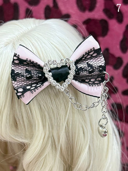 14 Options Bowknot /Letter BJD Doll Hairclip