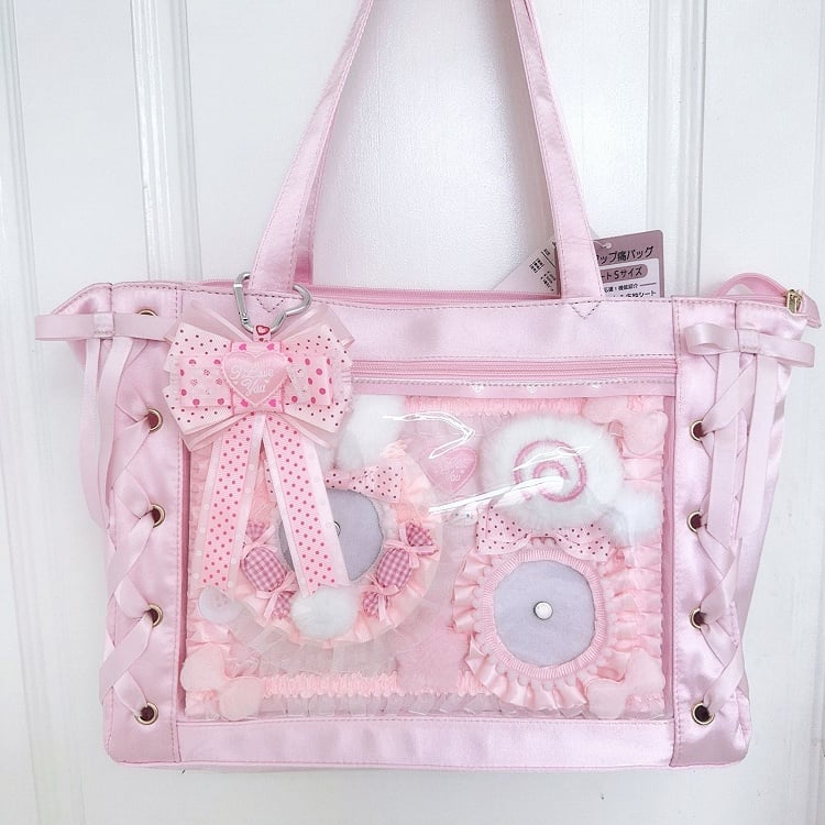 12 Colors Big Bow Ita Bag Charm