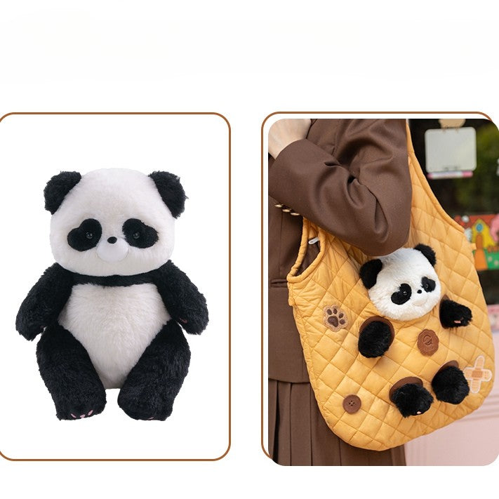 Yellow Cut-out Design Crossbody Bag With 3 Options Detachable Plushie