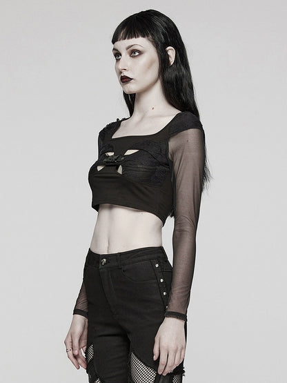 Black Goth Top