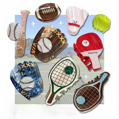 16 Options Y2K Bittersweet Racket/Ball Claw Clips