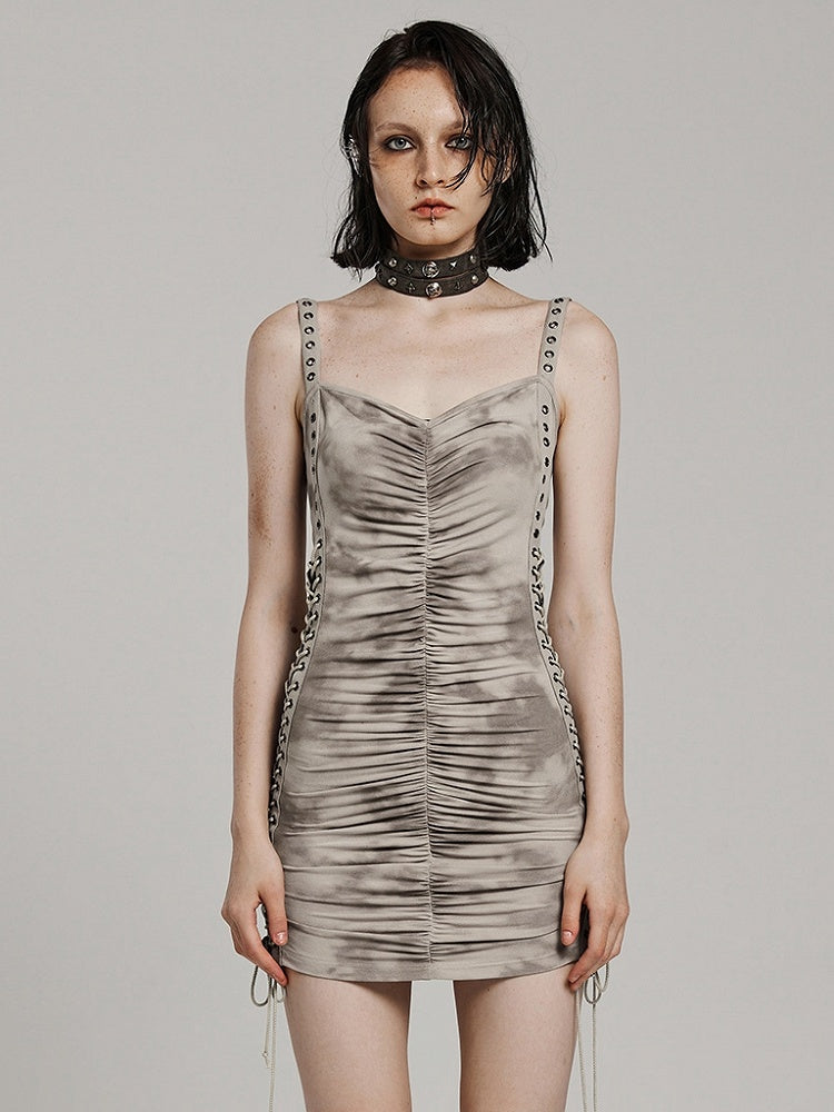 Coffee Sexy Punk Dress