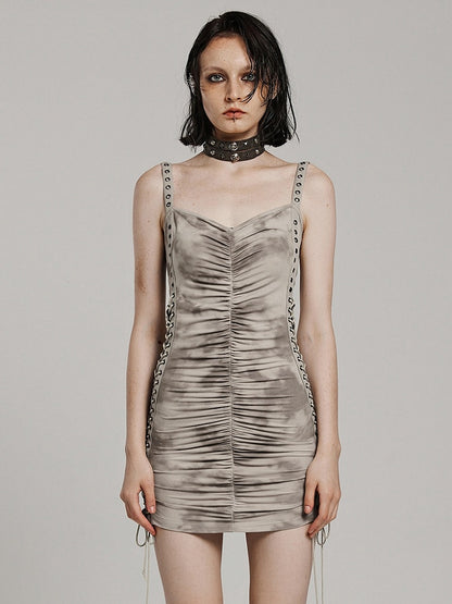 Coffee Sexy Punk Dress