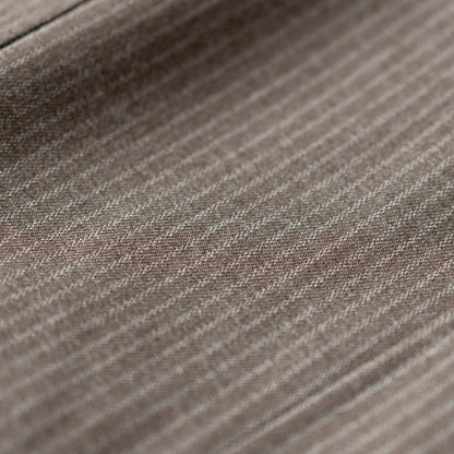 Light Coffee Elegant Under Bust Striped Waistcoat