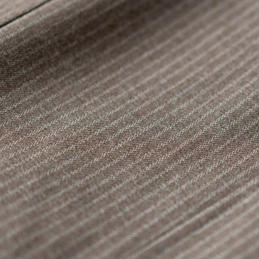 Light Coffee Elegant Under Bust Striped Waistcoat