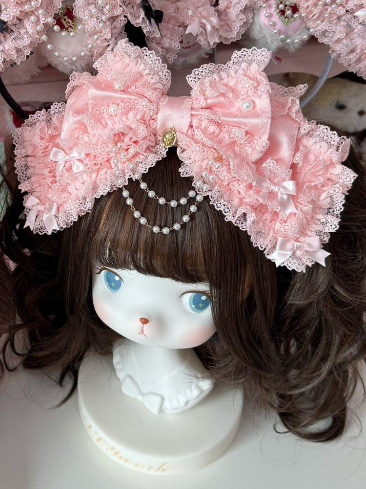 5 Color Options Beaded Charm Lace Trim Bowkont KC