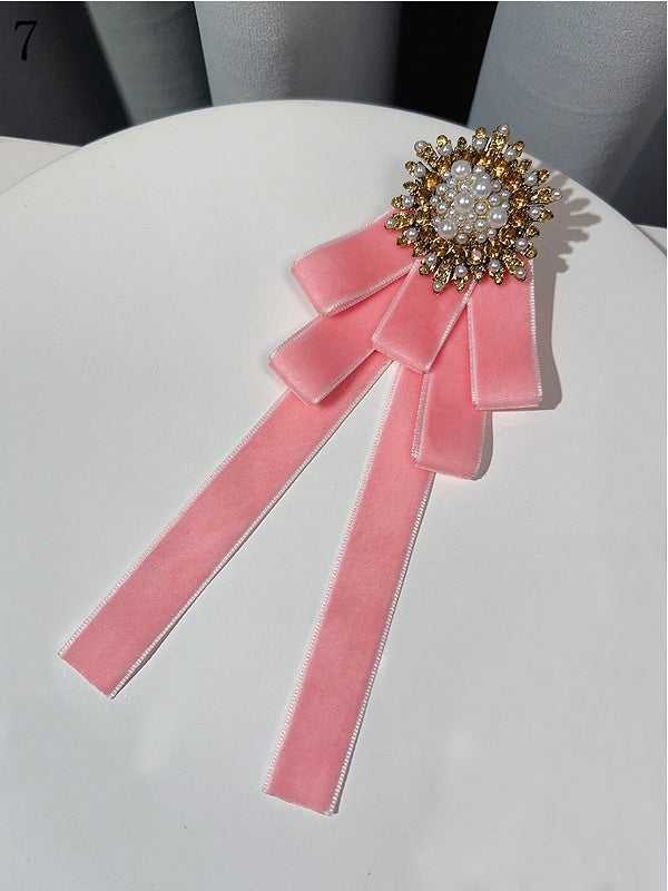 8 Options Beaded Decorated Bow Tie