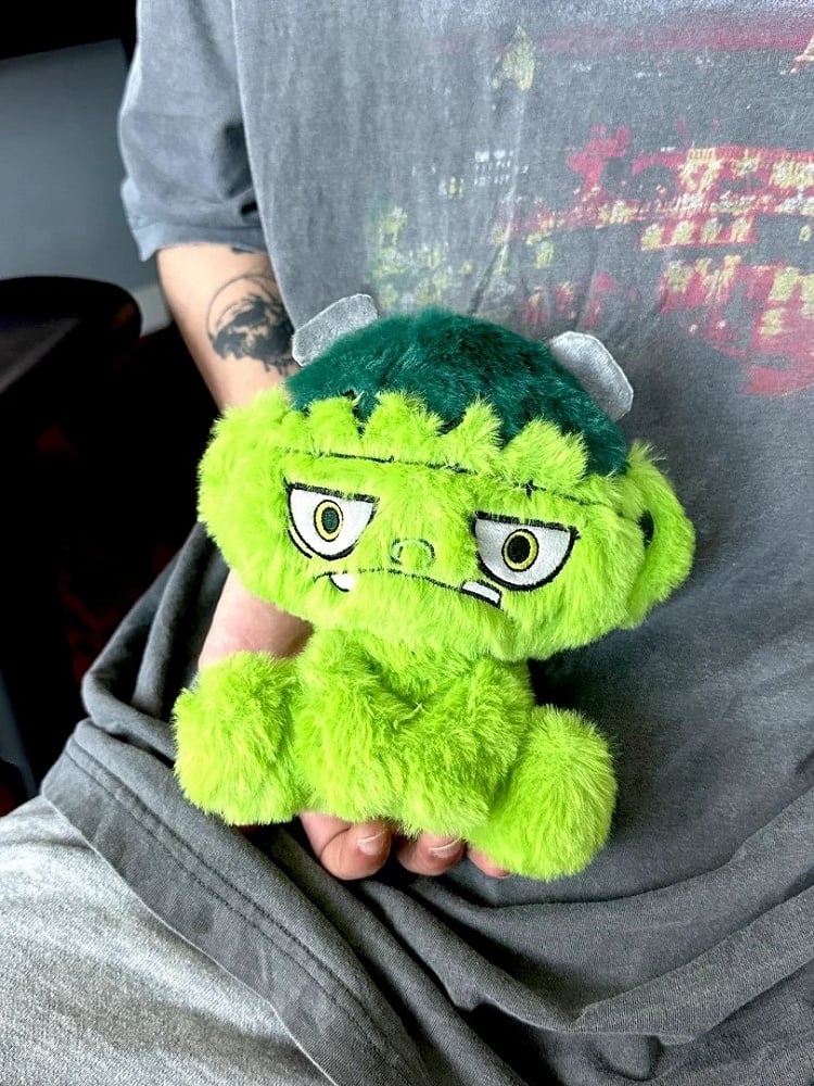 Green Zombie Gothic Plushie