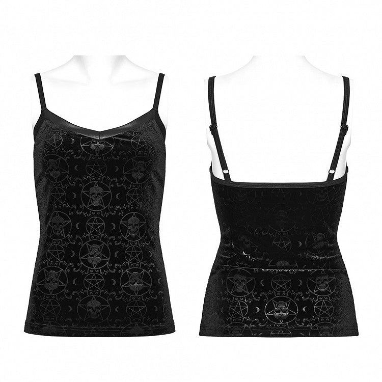 Plus Size Black Goth Camisole