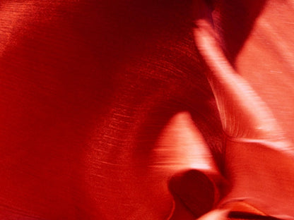 Red Vintage Flutter Sleeves Summer Dress