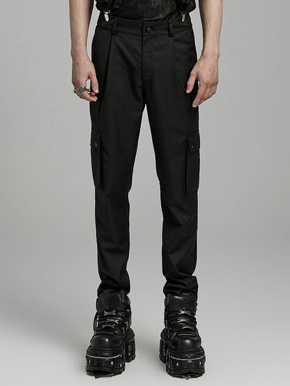 Punk Minimalist Cargo Pants
