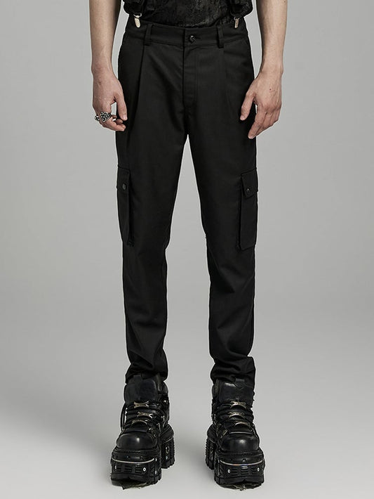 Punk Minimalist Cargo Pants
