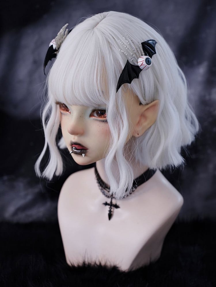 Eyeball Skeleton Hand Bat Wings Hairclips