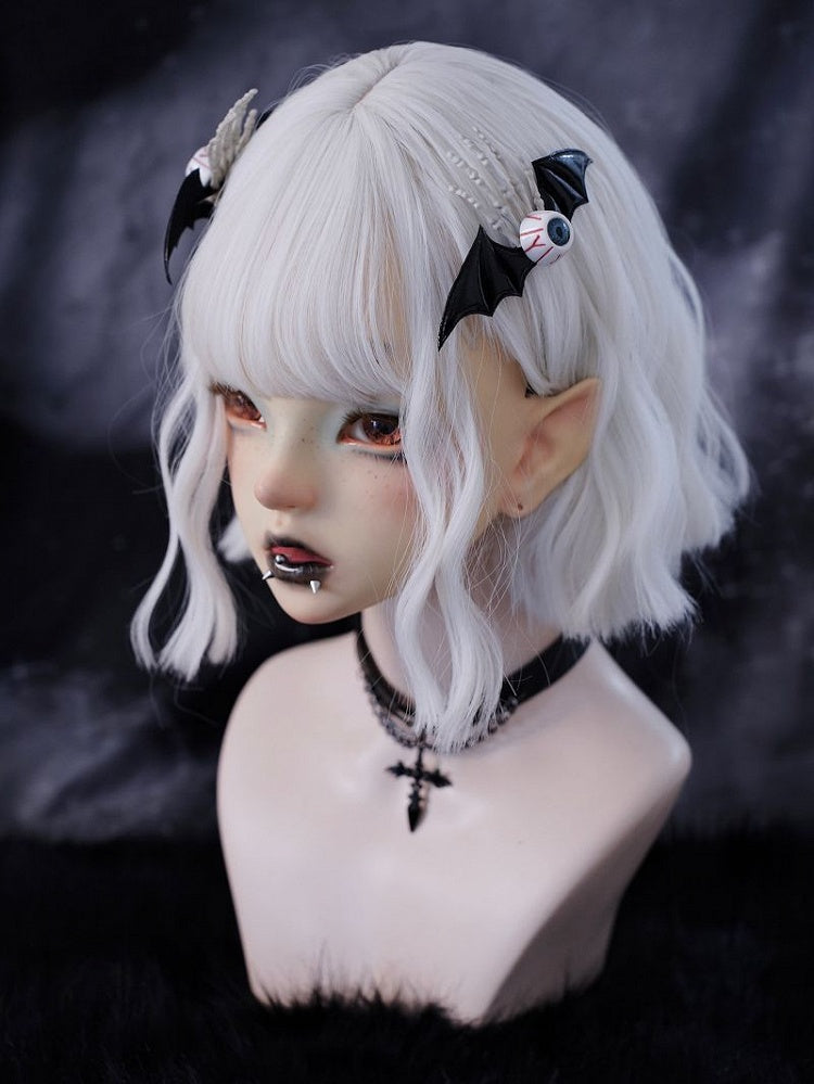 Eyeball Skeleton Hand Bat Wings Hairclips