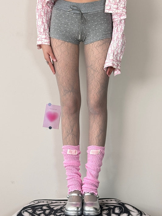 7 Color Options Y2K Butterfly Hollow-out Design Tights