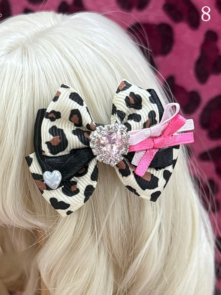 14 Options Bowknot /Letter BJD Doll Hairclip