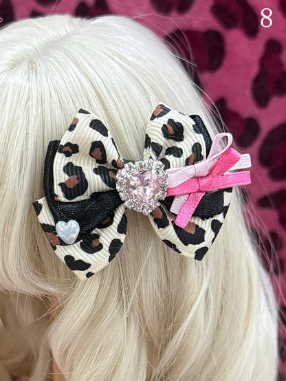 14 Options Bowknot /Letter BJD Doll Hairclip