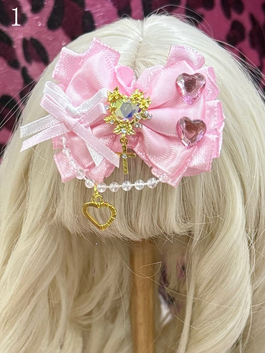 11 Options Bowknot BJD Doll Hairclip