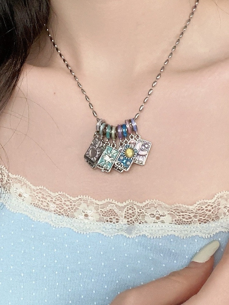 3 Options Y2K Tarot Cards Bracelet/Necklace