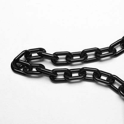 Black Punk 3D Pocket Trousers