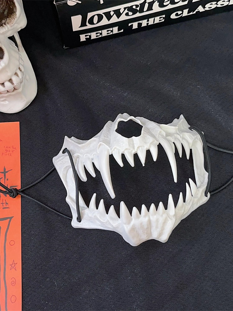 4 Colors Halloween Party Bucktooth Punk Mask