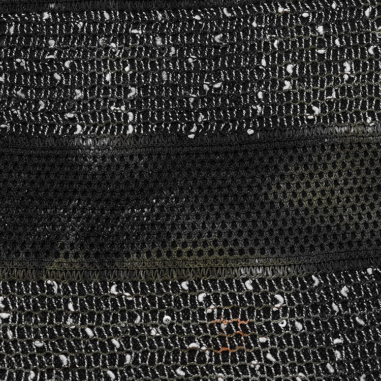 Black and Green Punk Daily Striped Vest