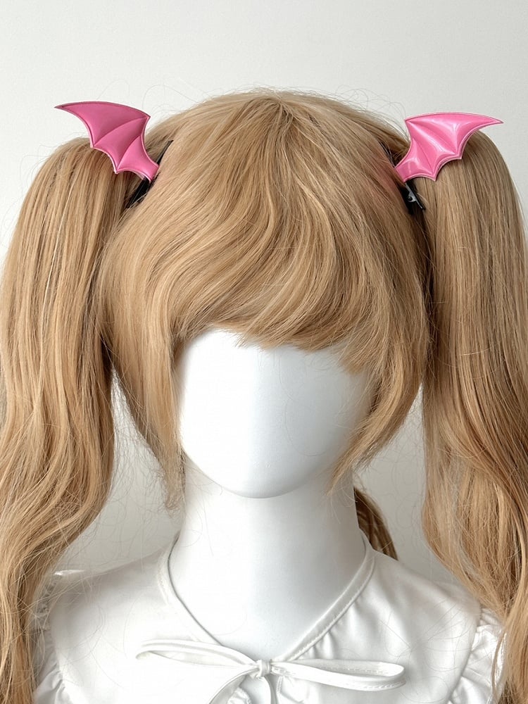 5 Colors Gothic Halloween Bat Wings Hairclips