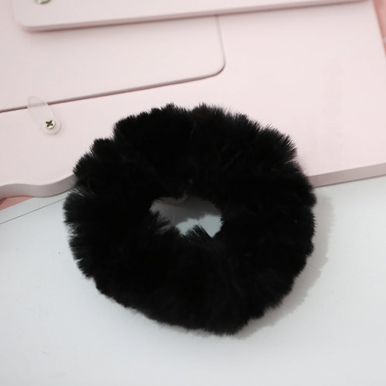 9 Colors Cute Lolita Plush Hair Tie