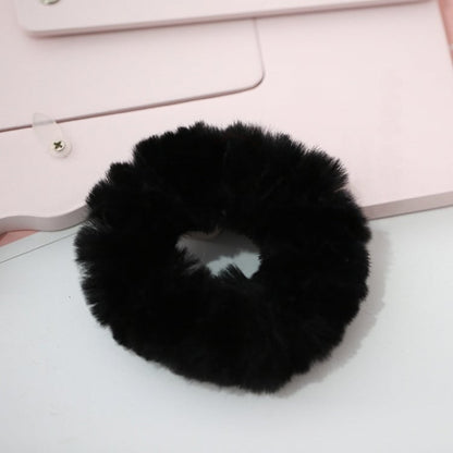 9 Colors Cute Lolita Plush Hair Tie