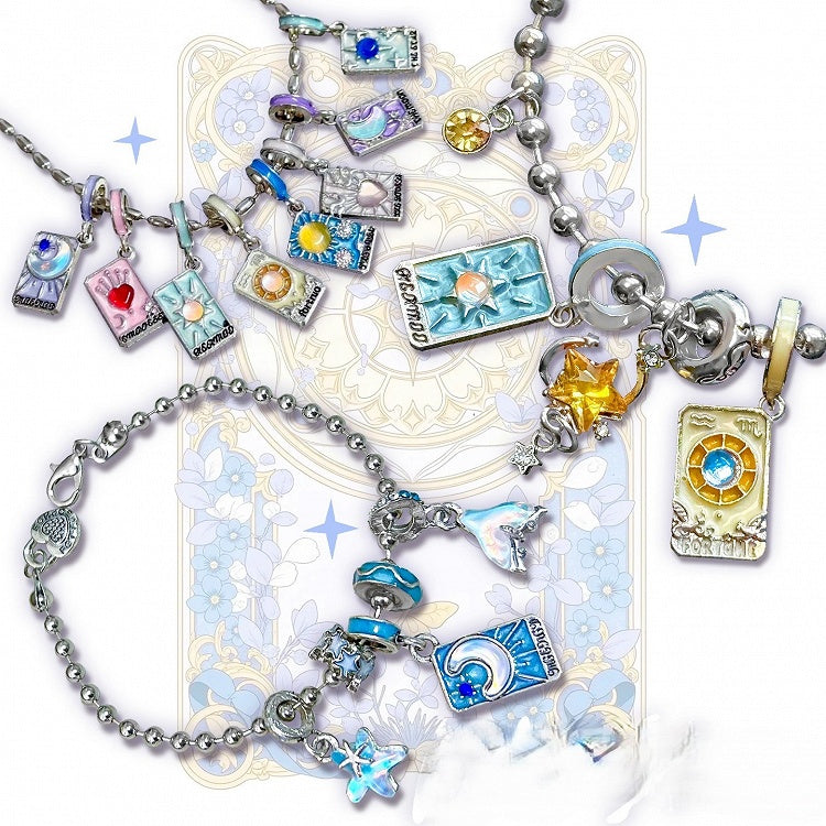 3 Options Y2K Tarot Cards Bracelet/Necklace