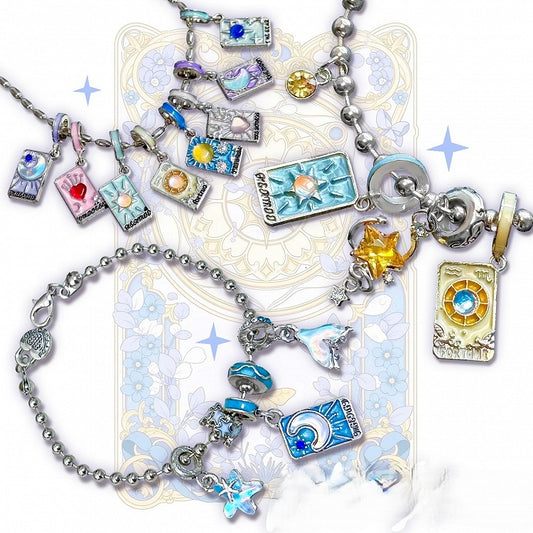 3 Options Y2K Tarot Cards Bracelet/Necklace