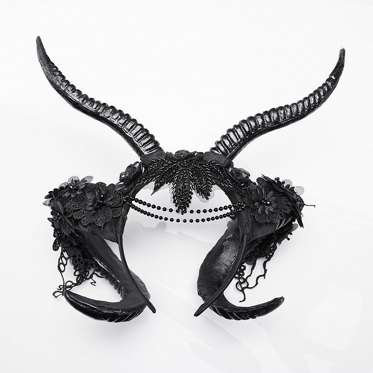 Goth Horn Headwear
