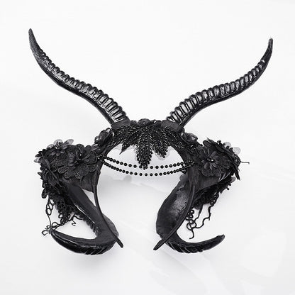 Goth Horn Headwear