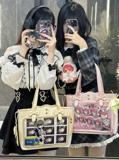 7 Colors Large Capacity Bowknots Crossbody Ita Bag