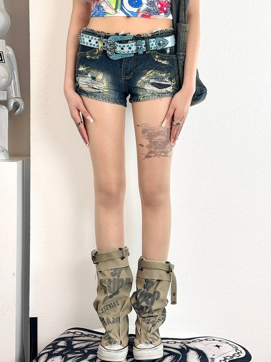 Nude Bittersweet Skeleton Print Tights