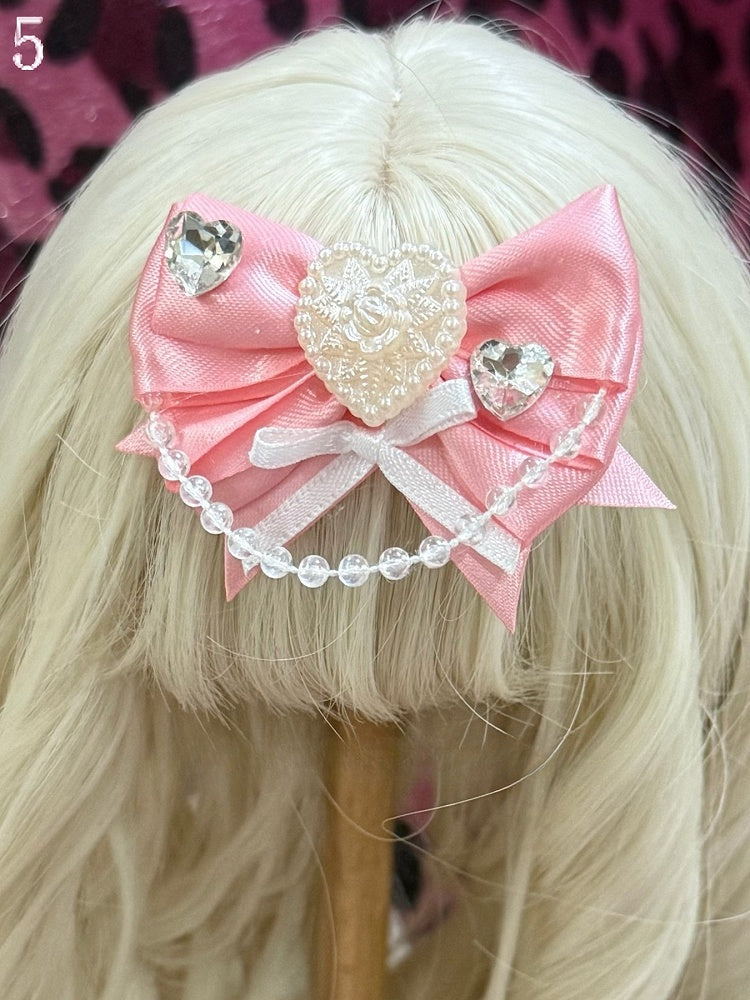 11 Options Bowknot BJD Doll Hairclip