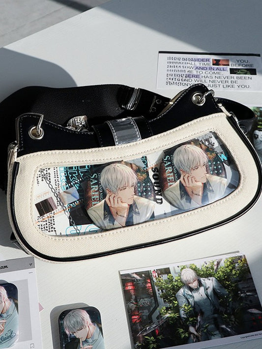 Beige Skeleton Kitty Ita Bag