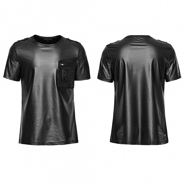 Black Techwear T-shirt