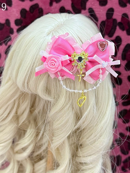 16 Options Bowknot /Floral BJD Doll Hairclip