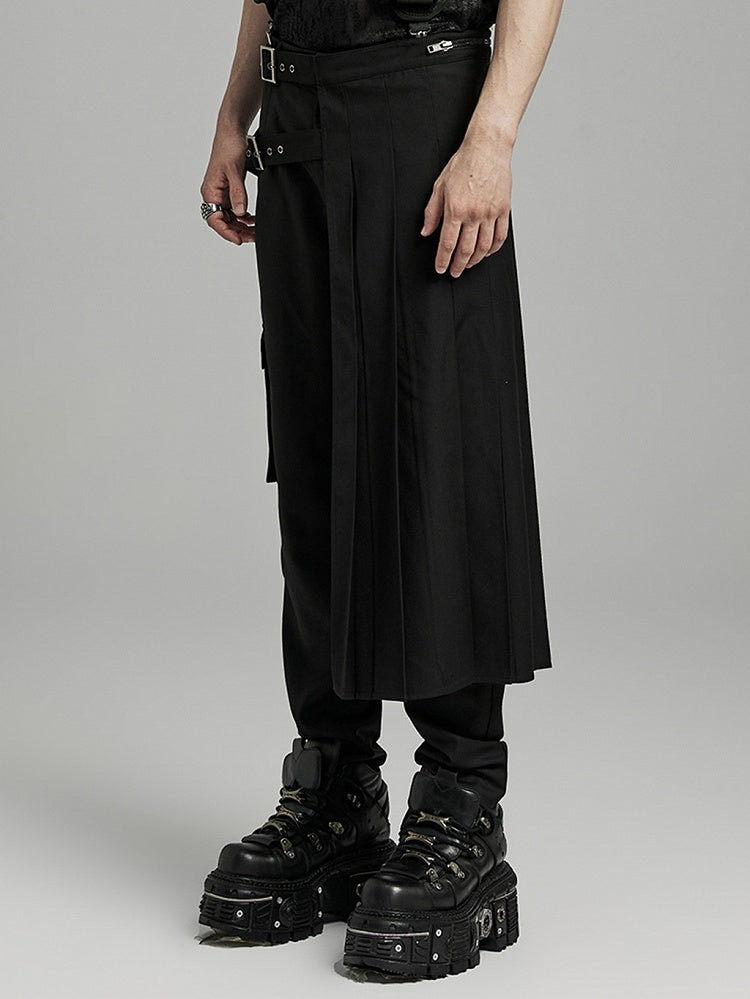 Punk Asymmetrical Skirt
