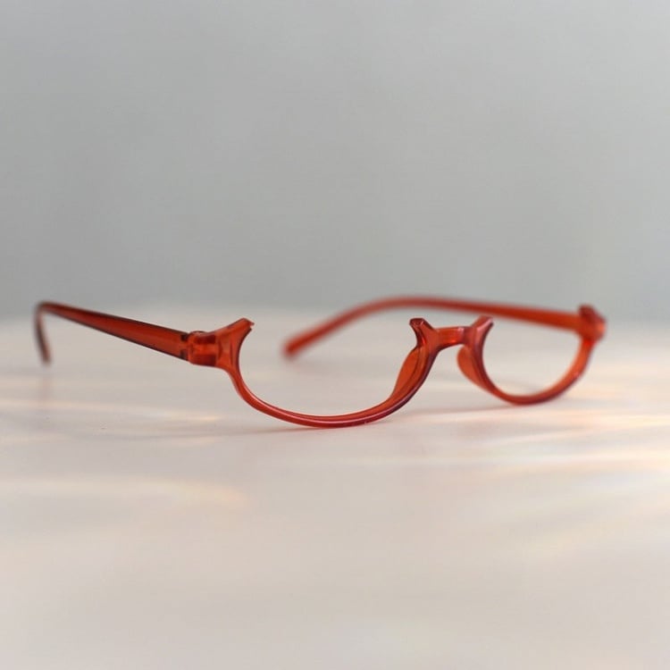 Wine Red Cyberpunk Eyeglasses Frame