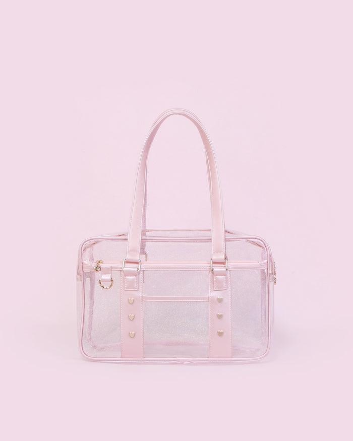 Pink/Black Sheer Ita Tote Bag