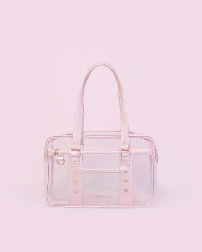 Pink/Black Sheer Ita Tote Bag